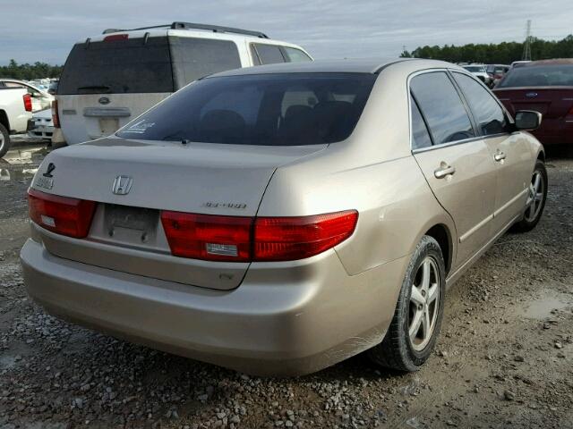 1HGCM56705A047437 - 2005 HONDA ACCORD EX GOLD photo 4