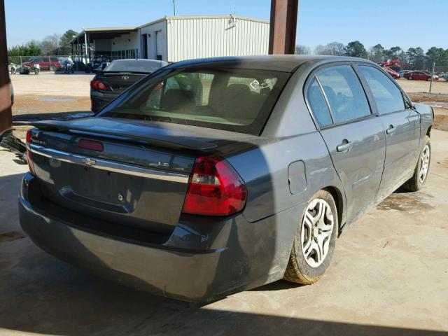 1G1ZS58F07F201243 - 2007 CHEVROLET MALIBU LS 灰色 照片 4