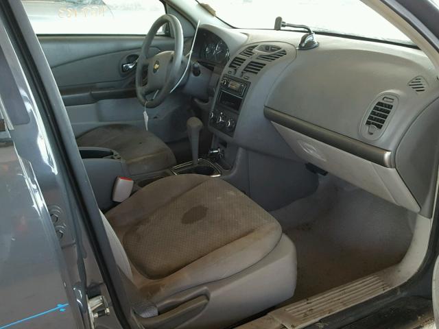 1G1ZS58F07F201243 - 2007 CHEVROLET MALIBU LS 灰色 照片 5