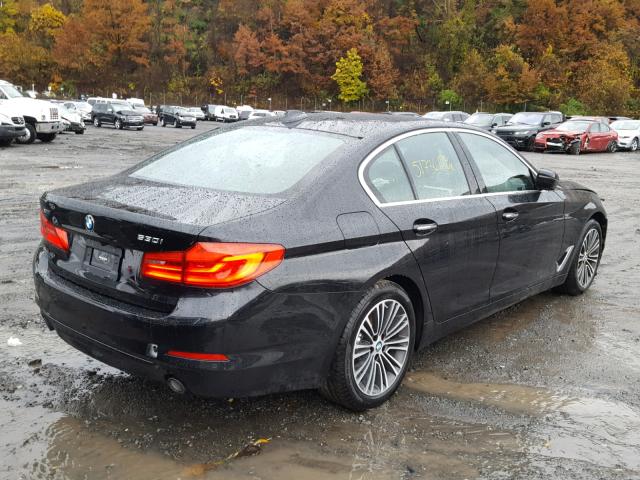 WBAJA7C56JWC74643 - 2018 BMW 530 XI BLACK photo 4