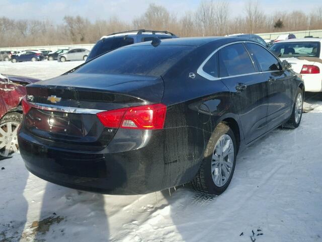 1G1125S36EU125175 - 2014 CHEVROLET IMPALA LT BLACK photo 4