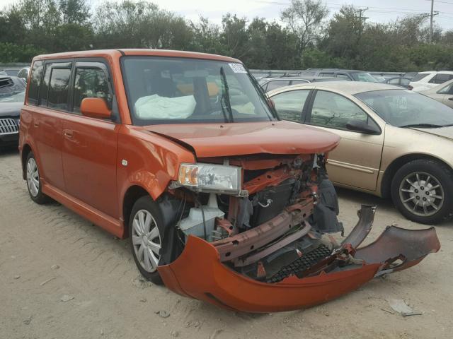JTLKT324140163381 - 2004 TOYOTA SCION XB ORANGE photo 1