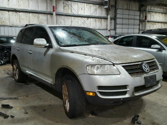 WVGCM77L44D044586 - 2004 VOLKSWAGEN TOUAREG 4. SILVER photo 1