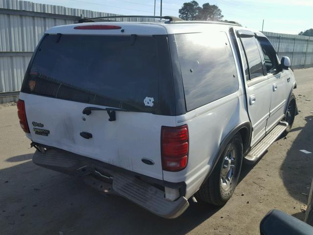 1FMRU17L0YLA96803 - 2000 FORD EXPEDITION WHITE photo 4
