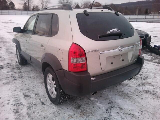 KM8JN72D28U869276 - 2008 HYUNDAI TUCSON SE GREEN photo 3