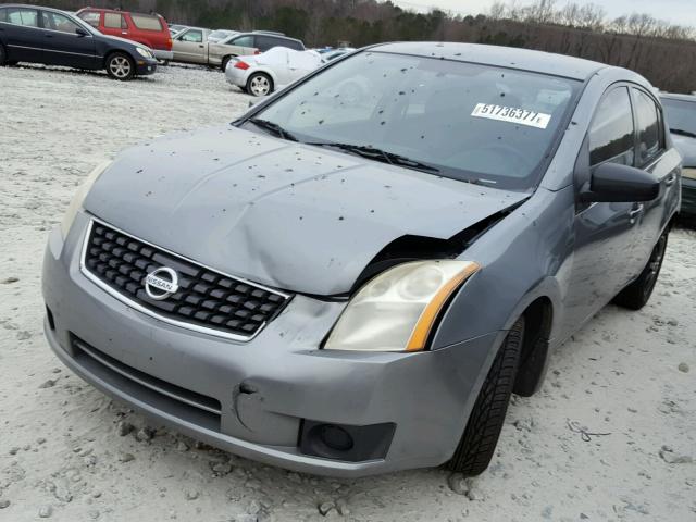 3N1AB61E97L708825 - 2007 NISSAN SENTRA 2.0 GRAY photo 2