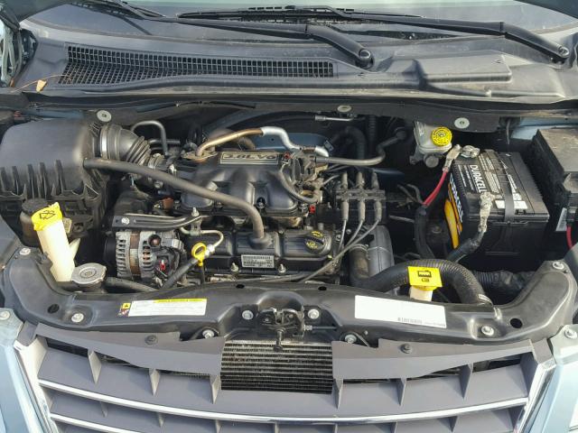 2A8HR54P98R745076 - 2008 CHRYSLER TOWN & COU BLUE photo 7