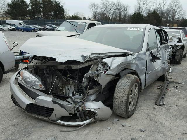 2G1WF5EK3B1154380 - 2011 CHEVROLET IMPALA LS SILVER photo 2