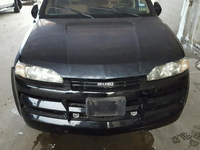 4S2CE58X524611784 - 2002 ISUZU AXIOM XS BLACK photo 7