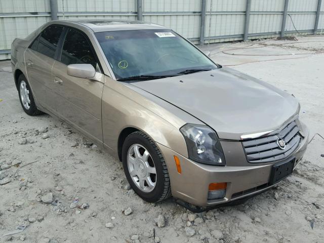 1G6DM57N630137066 - 2003 CADILLAC CTS GOLD photo 1