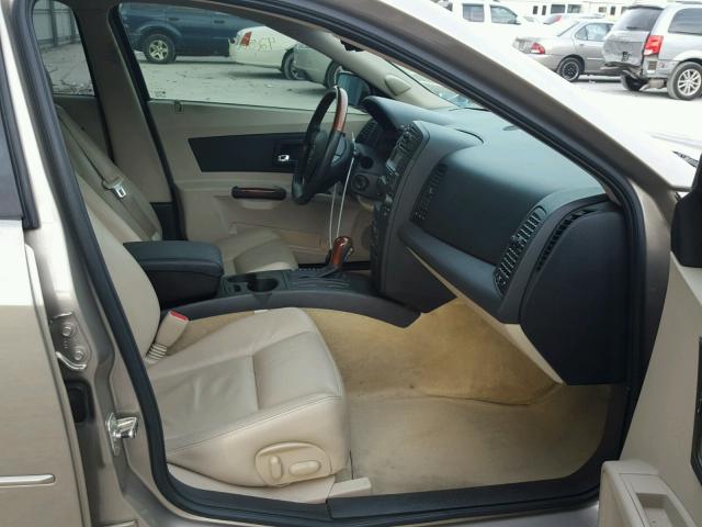 1G6DM57N630137066 - 2003 CADILLAC CTS GOLD photo 5