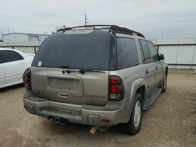 1GNES16S236101788 - 2003 CHEVROLET TRAILBLAZE TAN photo 4