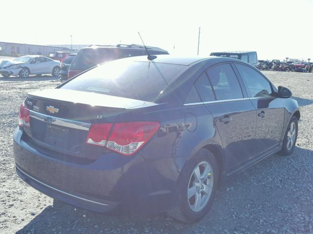 1G1PC5SBXE7305093 - 2014 CHEVROLET CRUZE LT CHARCOAL photo 4