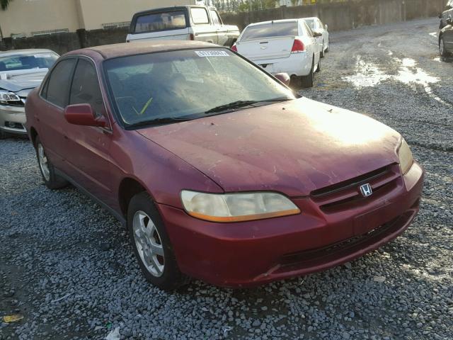 JHMCG5670YC020168 - 2000 HONDA ACCORD SE RED photo 1