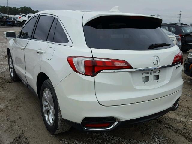 5J8TB3H30HL006030 - 2017 ACURA RDX BASE WHITE photo 3