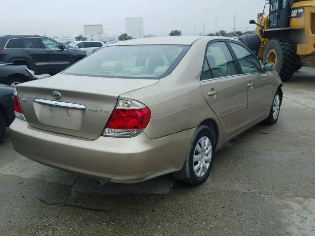 4T1BE32K35U538083 - 2005 TOYOTA CAMRY LE SILVER photo 4