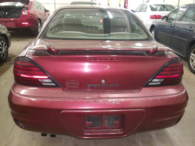 1G2NF52F23C124880 - 2003 PONTIAC GRAND AM S RED photo 9