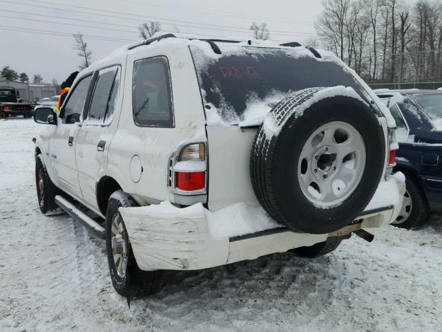 4S6DM58W7Y4415688 - 2000 HONDA PASSPORT E WHITE photo 3