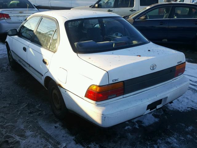 1NXAE09B6RZ132241 - 1994 TOYOTA COROLLA LE WHITE photo 3