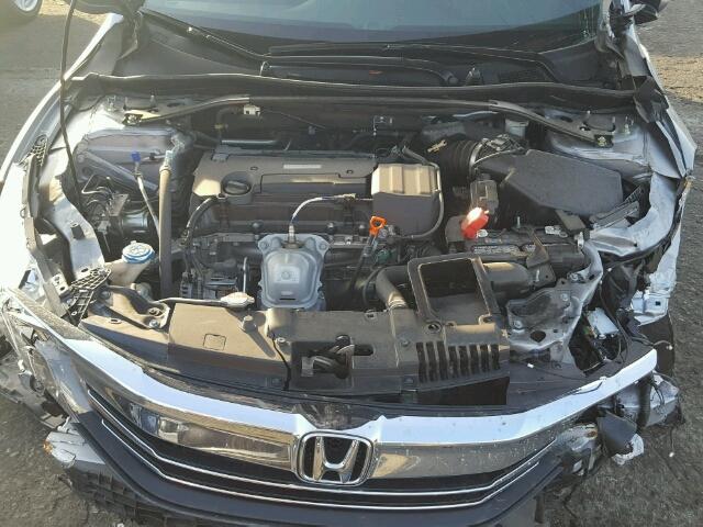 1HGCR2F57GA205032 - 2016 HONDA ACCORD SPO SILVER photo 7