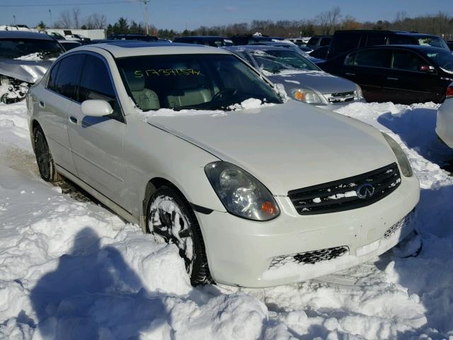 JNKCV51F56M611818 - 2006 INFINITI G35 WHITE photo 1