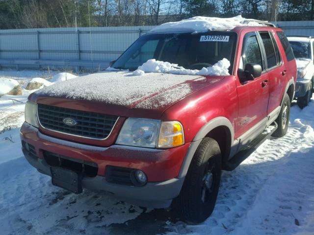 1FMZU73W72UA84524 - 2002 FORD EXPLORER X RED photo 2