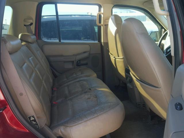 1FMZU73W72UA84524 - 2002 FORD EXPLORER X RED photo 6