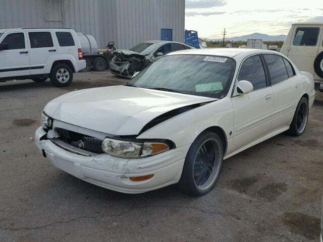 1G4HP52K744145704 - 2004 BUICK LESABRE CU WHITE photo 2