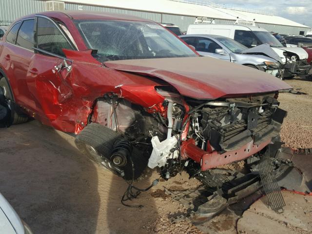 JM3TCACY1G0116109 - 2016 MAZDA CX-9 TOURI RED photo 9