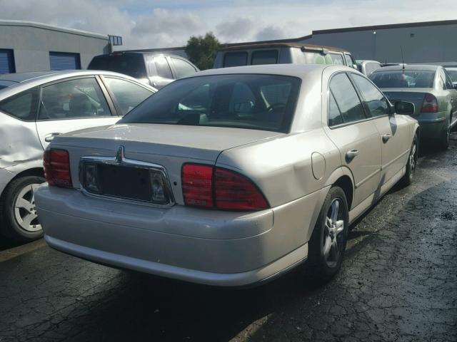 1LNHM87A02Y694905 - 2002 LINCOLN LS BEIGE photo 4