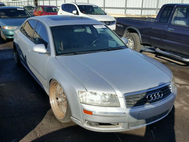 WAUML44E05N017099 - 2005 AUDI A8 L QUATT SILVER photo 1