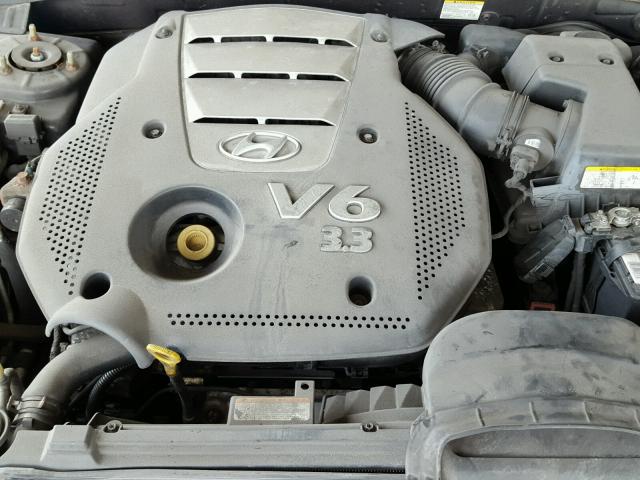 5NPEU46FX6H045214 - 2006 HYUNDAI SONATA GLS BLUE photo 7