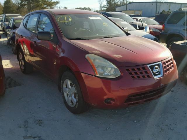 JN8AS58T98W000134 - 2008 NISSAN ROGUE S RED photo 1