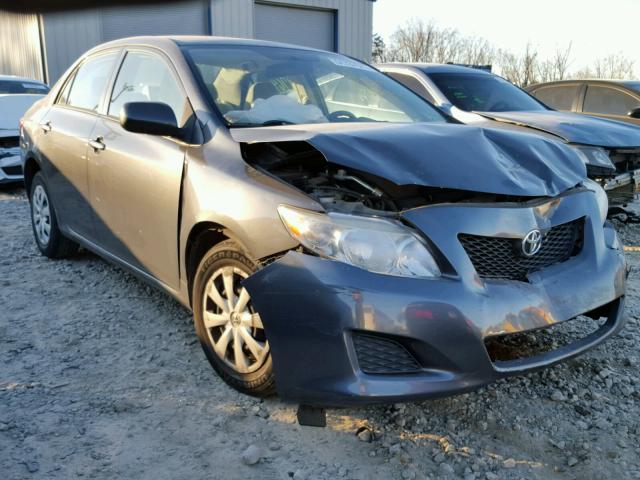 1NXBU4EE5AZ316931 - 2010 TOYOTA COROLLA BA GRAY photo 1