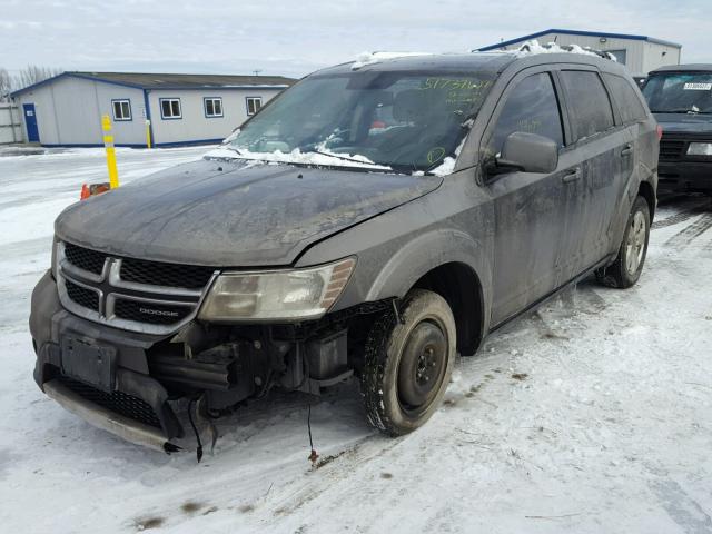 3C4PDDBG5CT200142 - 2012 DODGE JOURNEY SX GRAY photo 2