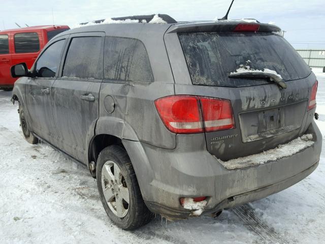 3C4PDDBG5CT200142 - 2012 DODGE JOURNEY SX GRAY photo 3