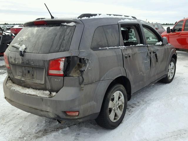 3C4PDDBG5CT200142 - 2012 DODGE JOURNEY SX GRAY photo 4