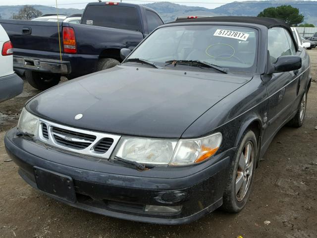 YS3DF78K437008444 - 2003 SAAB 9-3 SE BLACK photo 2