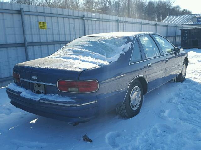 1G1BL52P8RR188856 - 1994 CHEVROLET CAPRICE CL 灰色 照片 4