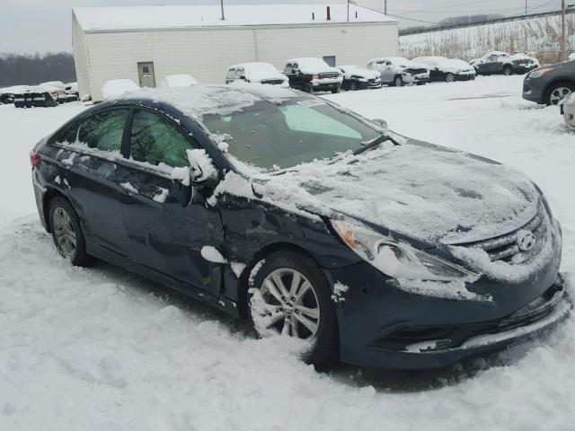 5NPEB4AC3EH905603 - 2014 HYUNDAI SONATA GLS GRAY photo 1