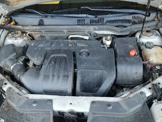 1G1AL58F567651375 - 2006 CHEVROLET COBALT LT SILVER photo 7