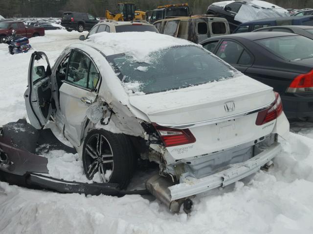 1HGCR2F67GA124573 - 2016 HONDA ACCORD SPO WHITE photo 3