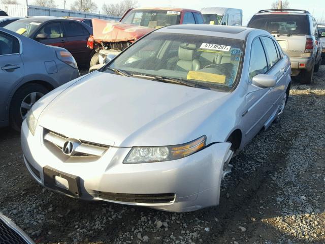 19UUA65574A048599 - 2004 ACURA TL SILVER photo 2