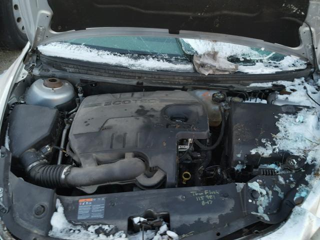 1G1ZC5EU3BF373369 - 2011 CHEVROLET MALIBU 1LT 银色 照片 7