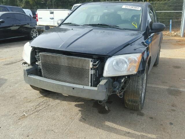 1B3HB28B78D671895 - 2008 DODGE CALIBER BLACK photo 9