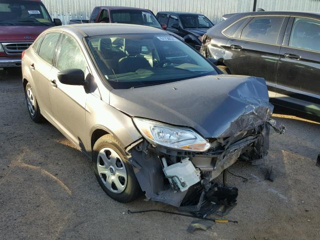 1FAHP3E22CL274481 - 2012 FORD FOCUS S CHARCOAL photo 1