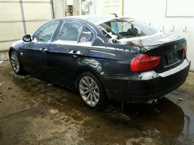 WBAPK5C56BA660938 - 2011 BMW 328 XI SUL BLACK photo 3