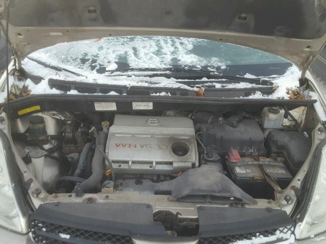 5TDZA23C44S194167 - 2004 TOYOTA SIENNA CE TAN photo 7