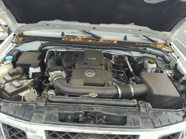 1N6AD0ER6GN752618 - 2016 NISSAN FRONTIER S WHITE photo 7