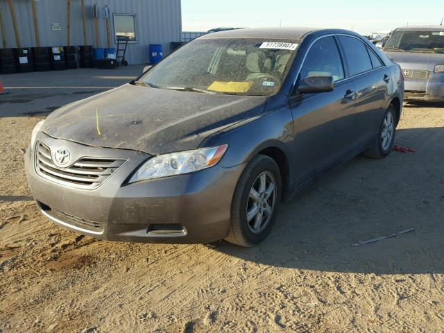 4T4BE46K59R120913 - 2009 TOYOTA CAMRY BASE CHARCOAL photo 2